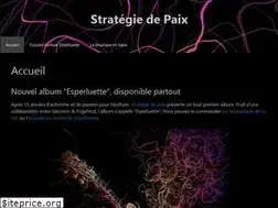 Sites similar to strategiedepaix.fr