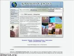 Sites similar to strategies-tactics.com