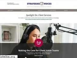 Sites similar to strategiesandvoices.org