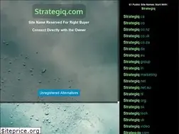 Sites similar to strategiq.com