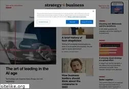 Sites similar to strategy-business.com