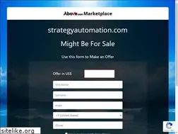 Sites similar to strategyautomation.com