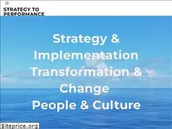 Sites similar to strategytoperform.com