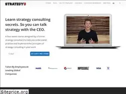 Sites similar to strategyu.co