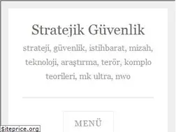 Sites similar to stratejikguvenlik.wordpress.com