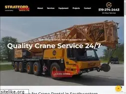 Sites similar to stratfordcranerental.com