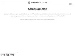 Sites similar to stratroulette.io
