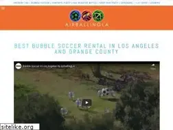 Sites similar to stratusbubblesoccer.com