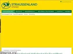 Sites similar to straussenland.at