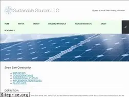 Sites similar to strawbale.sustainablesources.com