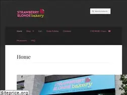 Sites similar to strawberryblondebakery.com