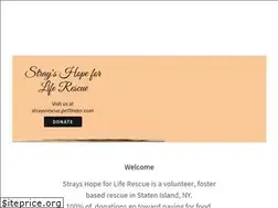 Sites similar to strayshopeforliferescue.org