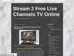 Sites similar to stream2free.blogspot.com