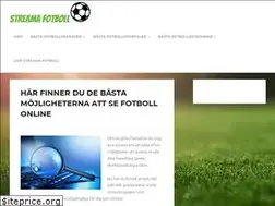 Sites similar to streamafotboll.com