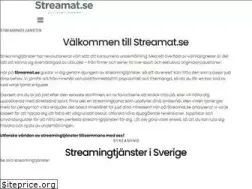 Sites similar to streamat.se
