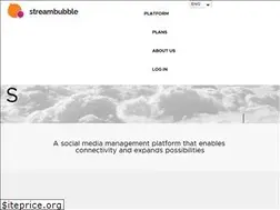 Sites similar to streambubble.com
