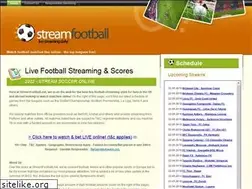 Sites similar to streamfootball.net