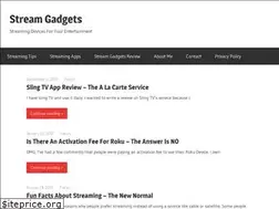 Sites similar to streamgadgets.com
