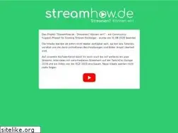 Sites similar to streamhow.de