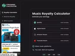Sites similar to streamingcalculator.com