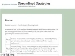 Sites similar to streamlinedstrategy.com
