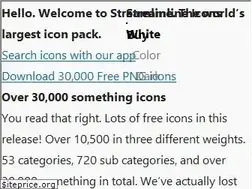 Sites similar to streamlineicons.com