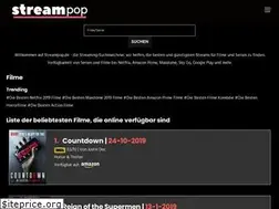 Sites similar to streampop.de