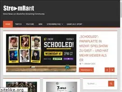 Sites similar to streamrant.net