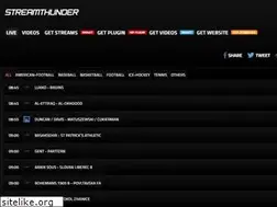 Sites similar to streamsthunder.com