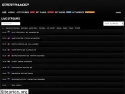 Sites similar to streamthunder.to