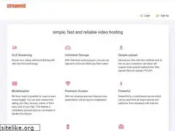 Sites similar to streamvid.net