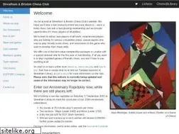 Sites similar to streathamchess.org