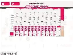 Sites similar to streepjevoor.onderhuids.nl
