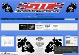 Sites similar to street-triple-forum.de