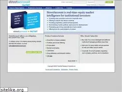 Sites similar to streetaccount.com