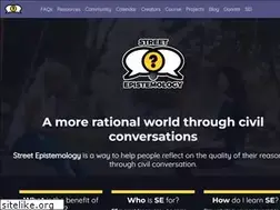 Sites similar to streetepistemology.com
