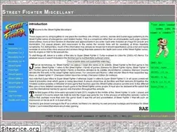 Sites similar to streetfightermiscellany.com