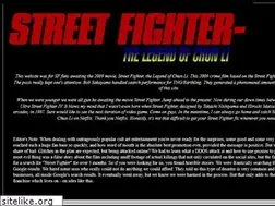 Sites similar to streetfightermovie.net