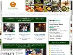 Sites similar to streetfoodhanoi.com