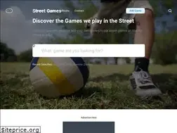 Sites similar to streetgames.co.uk