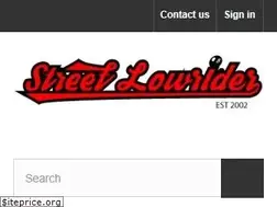 Sites similar to streetlowrider.com