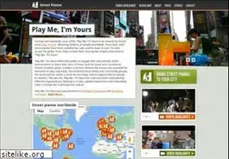 Sites similar to streetpianos.com