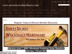 Sites similar to streetstoreshardware.com