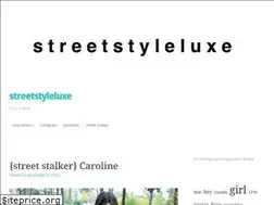 Sites similar to streetstyleluxe.com