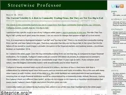 Sites similar to streetwiseprofessor.com