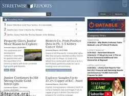Sites similar to streetwisereports.com