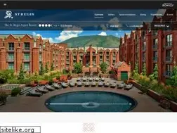Sites similar to stregisaspen.com