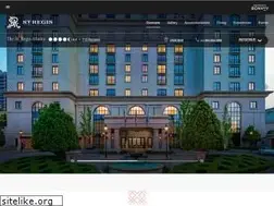 Sites similar to stregisatlanta.com