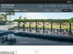 Sites similar to stregisbangkok.com