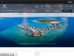 Sites similar to stregismaldives.com